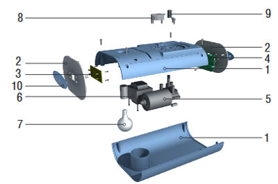 составные элементы Doorhan SE-750