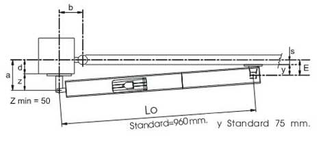 Установка привода Faac 400 SBS 