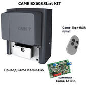 Готовый комплект Came BX608 KIT Combo, привод для откатных ворот
